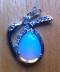 Tachyon Pendant Opal Swan